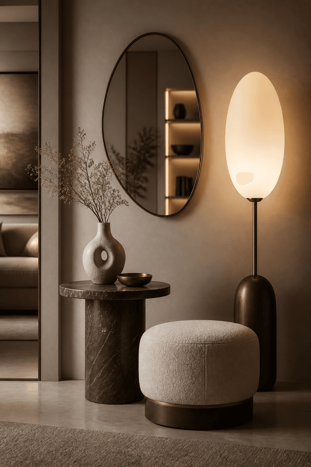 Statement storage furniture